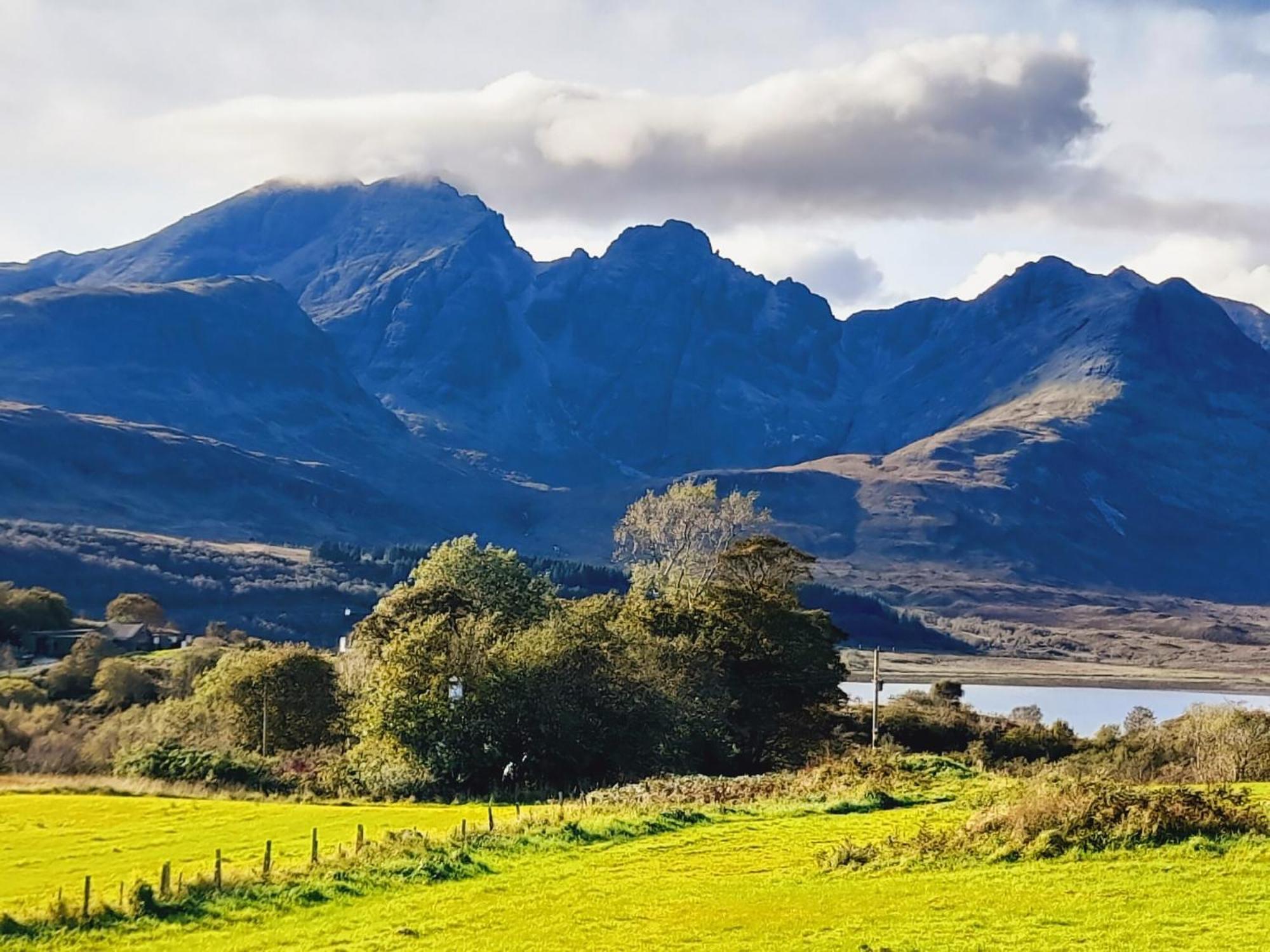 Villa Cuillin View Torrin Exterior foto